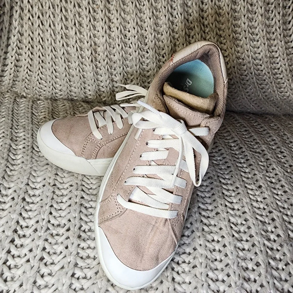 Dr. Scholl's Shoes Time Off Taupe Casual And Fashion Women's 7.5 Sneakers